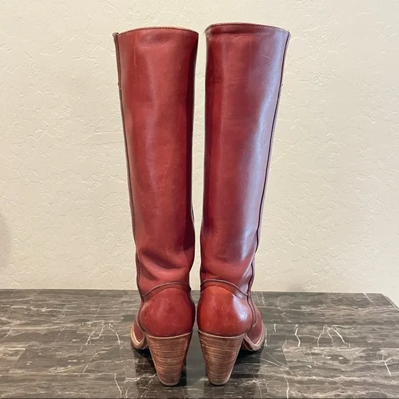 Vintage Frye Leather Riding Boots - Picture 6 of 12